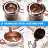 554PCS Cake Pop Maker Kit - Silicone Lollipop Molds Baking Supplies with 3 Tier Display Stand | Chocolate Candy Melting Pot | Bags and Twist Ties | Ca