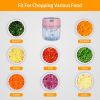 Mini Electric Garlic Chopper Ginger Chopper with 8.45OZ Capacity Cordless Garlic Mincer Food Chopper