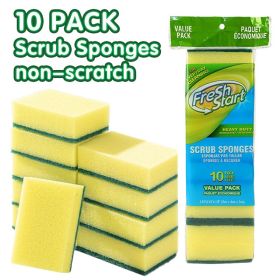 10/20pcs Multi-purpose Cleaning Sponge, Dishwashing Sponge, Kitchen Cleaning Sponge, Household Cleaning Tools, Scouring Pad, Industrial And Commercial (32211: 32211-1)