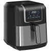 W2225141034  6.9qt Air fryer 85% less oil or low fat cooking 1700W electric oven 400F split oil filter 360° air circulation timing and non-stick pan,
