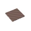 11.81"x11.81"x0.79"Grey & Brown Colors - Stylish Interlocking Flooring