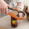 1pc Jar Opener Bottle Opener, Can Opener For Weak Hands, Mutil Jar Opener Get Lids Off Easily Manual Bottle CapRemover For Home Kitchen Use Non-Slip G