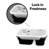 GLIDER LB Black Bento Premium Lunch Box & Food Storage Containers