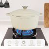 Cast iron Dutch POTS can be used for cooking, baking and refrigeration.