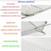 "Heavy-Duty Sink Basket - Commercial Style Adjustable Drain Rack for Home Use"