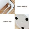 Stainless Steel Self-Stirring Coffee Cup with LED Digital Display