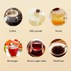 Stainless Steel Self-Stirring Coffee Cup with LED Digital Display
