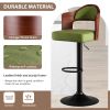 This bar stool set consists of 2 pieces. You can freely place the stools in any setting, such as bars, kitchen islands, restaurants, counters, coffee