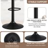 This bar stool set consists of 2 pieces. You can freely place the stools in any setting, such as bars, kitchen islands, restaurants, counters, coffee
