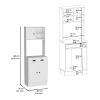 Selmer Pantry Cabinet with Drawer and Three-Doors