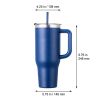 Vacuum Mug 40oz Insulated Coffee Cup with Handheld