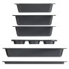 6 Piece Non-Stick Bakeware Sets, Easy for Release and Clean up, Carbon Steel