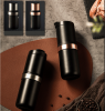 PSNKM03 Portable Electric All-in-One Coffee Machine Carrying Coffee Grinder No-Step Micro-Tuning Coffee 25 cups 25g Powder Tank Main Unit + Coffee Cup