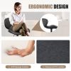 Bar Stools Set of 2, Faux Leather Bar Stools with Back, Chic Swivel Counter Stools with Footrest, Adjustable Kitchen Stools for Kitchen and Bars
