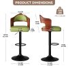 This bar stool set consists of 2 pieces. You can freely place the stools in any setting, such as bars, kitchen islands, restaurants, counters, coffee