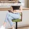 This bar stool set consists of 2 pieces. You can freely place the stools in any setting, such as bars, kitchen islands, restaurants, counters, coffee