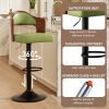 This bar stool set consists of 2 pieces. You can freely place the stools in any setting, such as bars, kitchen islands, restaurants, counters, coffee