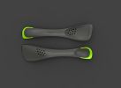 Multi-Function 5 in 1 Leaking Shovel Heat-Resistant Silicone Shovel Leaking Cooking Spoon Spatula Serrated Edge Kitchen Cooking Utensils