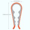 1pc Jar Opener Bottle Opener, Can Opener For Weak Hands, Mutil Jar Opener Get Lids Off Easily Manual Bottle CapRemover For Home Kitchen Use Non-Slip G